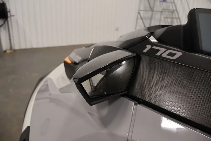 Slide: The Image of 2026 Sea-Doo FishPro Trophy 170, close-up of sleek design and detailing. - 12