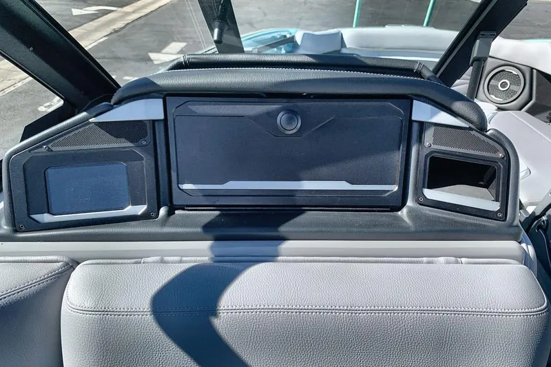 Slide: The Image of 2026 Supra SL 550 dashboard with modern design and integrated speaker system. - 18