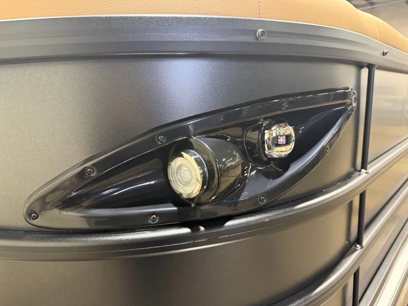 Slide: The Image of Close-up of Bentley Pontoons Legacy 220 QSB 2026. - 36