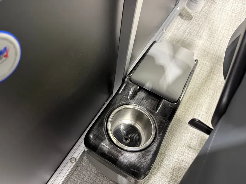 Slide: The Image of Interior of Tahoe Sport Rear Fish 2180, stainless steel holder, 2026 model. - 17