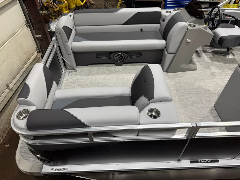 Slide: The Image of Interior view of 2026 Tahoe Sport Rear Fish 2180 boat. - 3