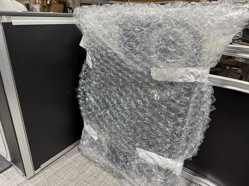 Slide: The Image of Packaged Tahoe Sport Rear Fish 2180 model, 2026, in bubble wrap. - 37