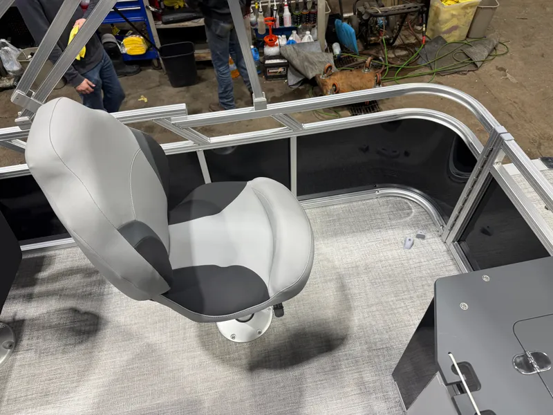 Slide: The Image of Interior of Tahoe Sport Quad Fish 1980 Pontoon 2026. - 21