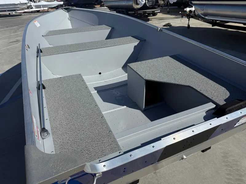 Slide: The Image of Crestliner Outreach 1469 Tiller w/ 9.9HP Mercury! 2026 - 4