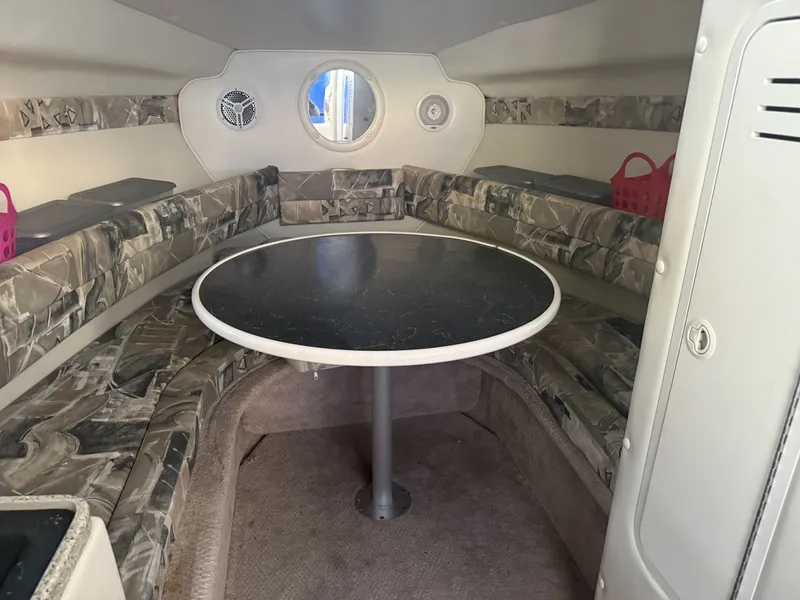 Slide: The Image of Interior of a 2000 Rinker Fiesta Vee 270 boat. - 5