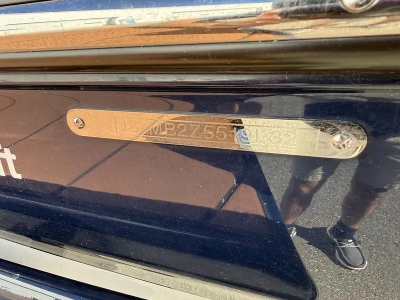 Slide: The Image of 2024 Malibu TXi boat with serial number plate. - 23
