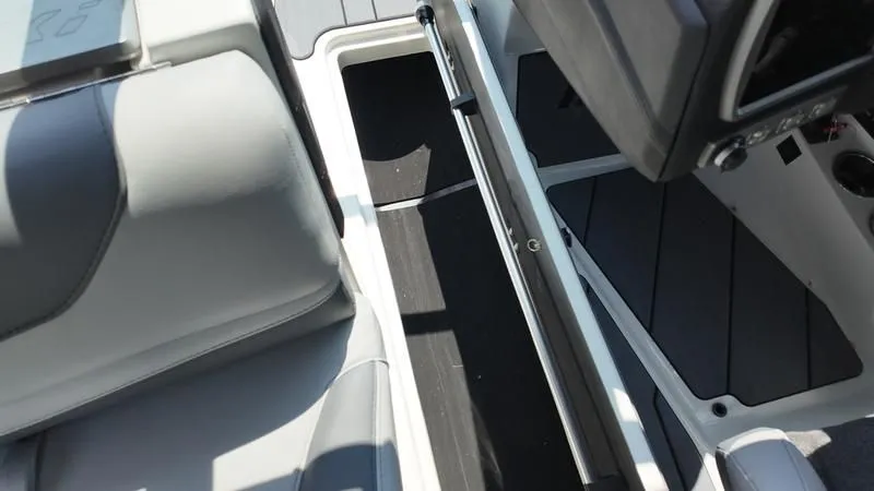 Slide: The Image of Interior of 2025 Malibu TXi featuring storage and seating. - 30
