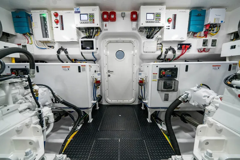 Slide: The Image of Engine Room Looking Aft - 25