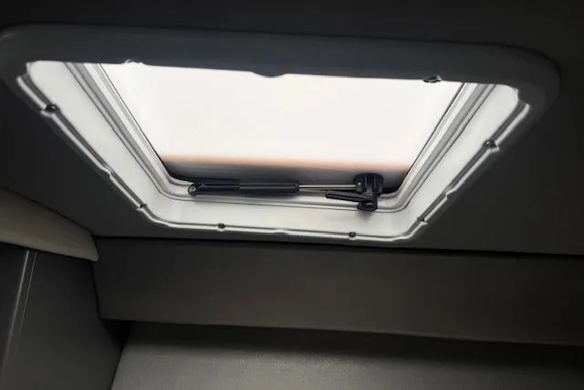 Slide: The Image of 2007 Formula 353 FASTech cabin hatch, interior view with closed window. - 42