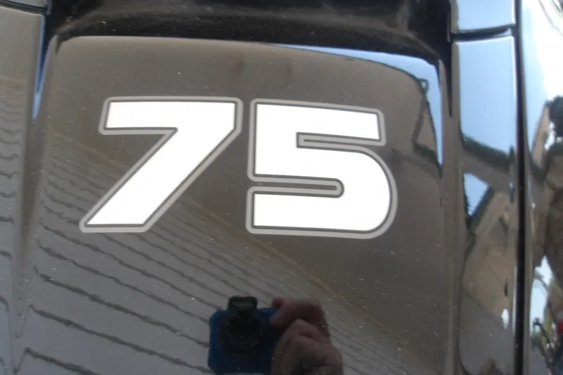 Slide: The Image of Close-up of number 75 on 2026 Ranger RT178 vehicle. - 4
