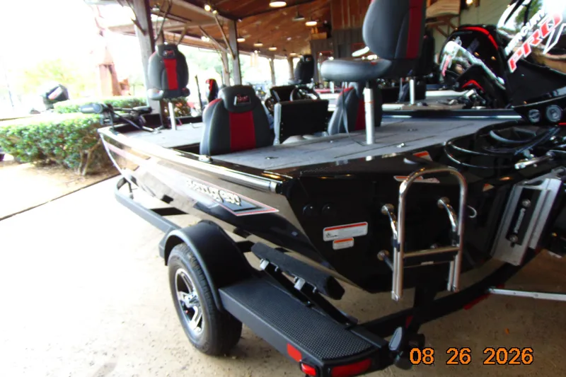 Slide: The Image of 2026 Ranger RT188P boat on trailer, featuring sleek design and comfortable seating. - 10
