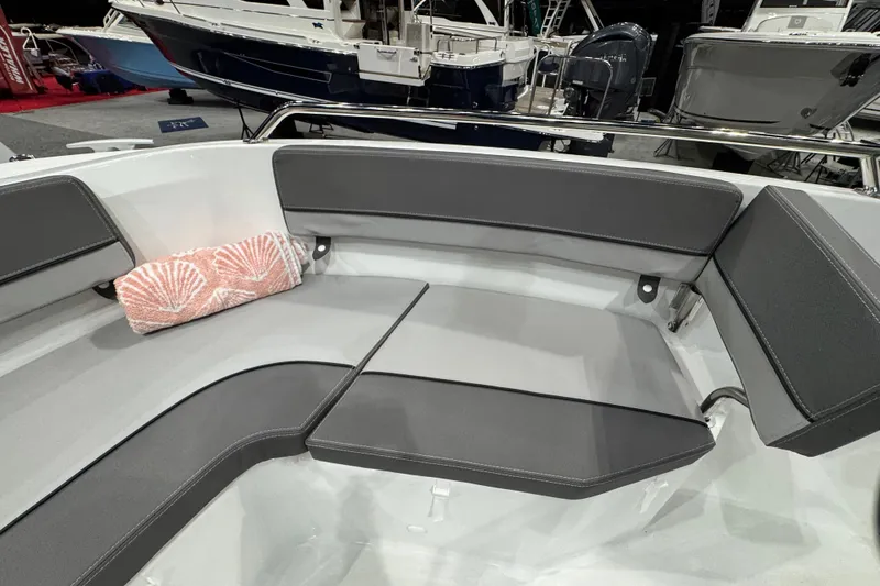 Slide: The Image of Interior seating of 2026 Jeanneau Cap Camarat 7.5 CC Serie 3 boat. - 9