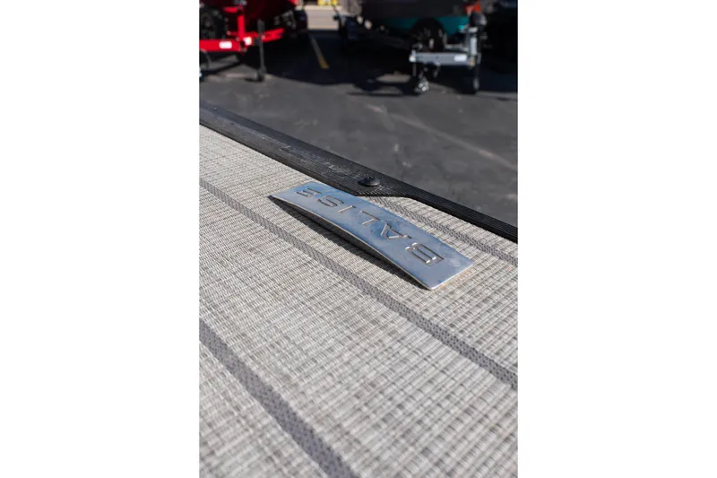 Slide: The Image of Close-up of Balise Helix 24C 2025 model nameplate on textured surface. - 44