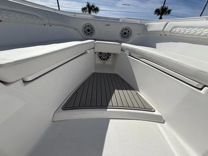 Slide: The Image of Interior view of 2026 Tidewater 282 CC Adventure boat. - 10