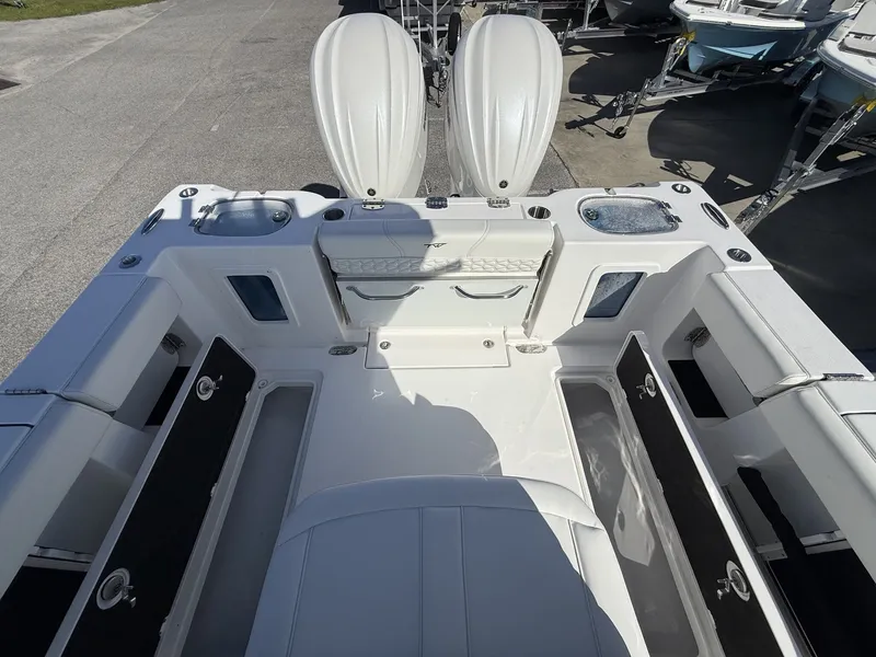 Slide: The Image of Interior view of 2026 Tidewater 282 CC Adventure boat. - 17