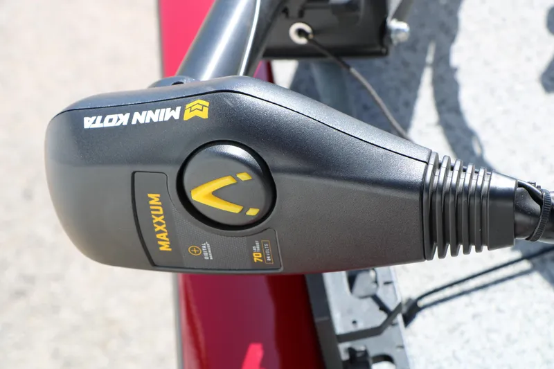 Slide: The Image of Minn Kota Maxxum trolling motor on 2020 Tracker Pro Team 175 TXW boat. - 25