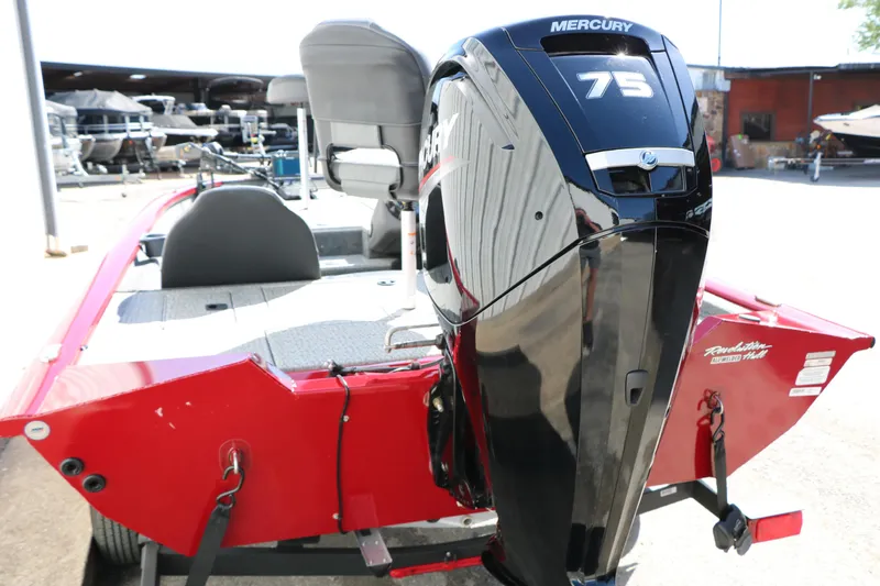 Slide: The Image of 2020 Tracker Pro Team 175 TXW Tournament Edition with Mercury 75 outboard motor. - 8