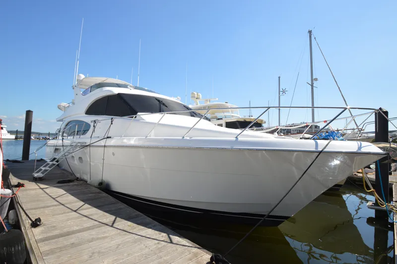 Slide: The Image of Hatteras 64 Motor Yacht 2006 - 5