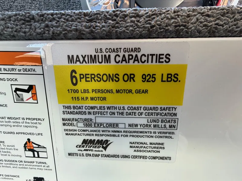 Slide: The Image of Lund Explorer 1800 Sport w/ 115HP Mercury! 2026 - 13