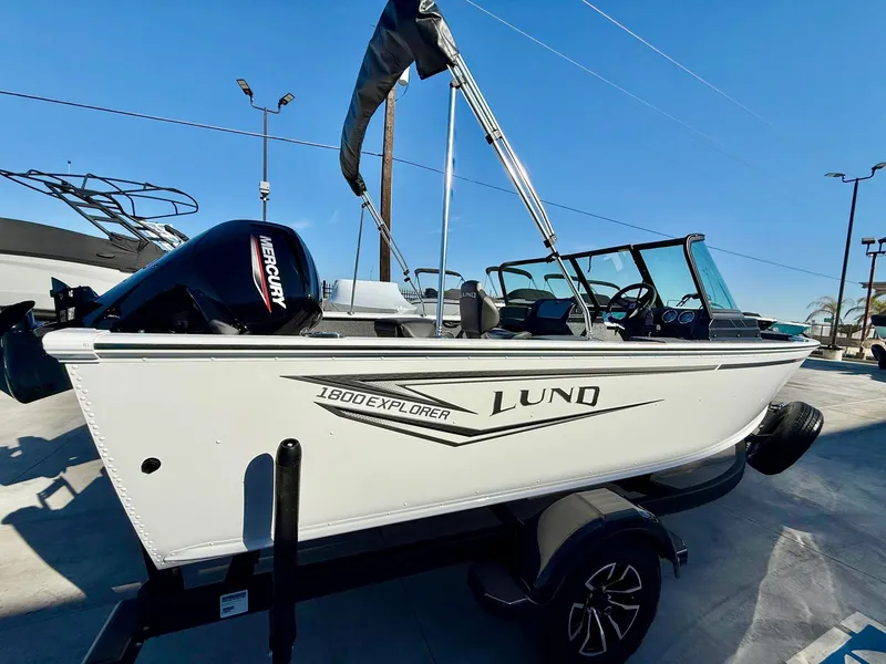 Slide: The Image of Lund Explorer 1800 Sport w/ 115HP Mercury! 2026 - 5