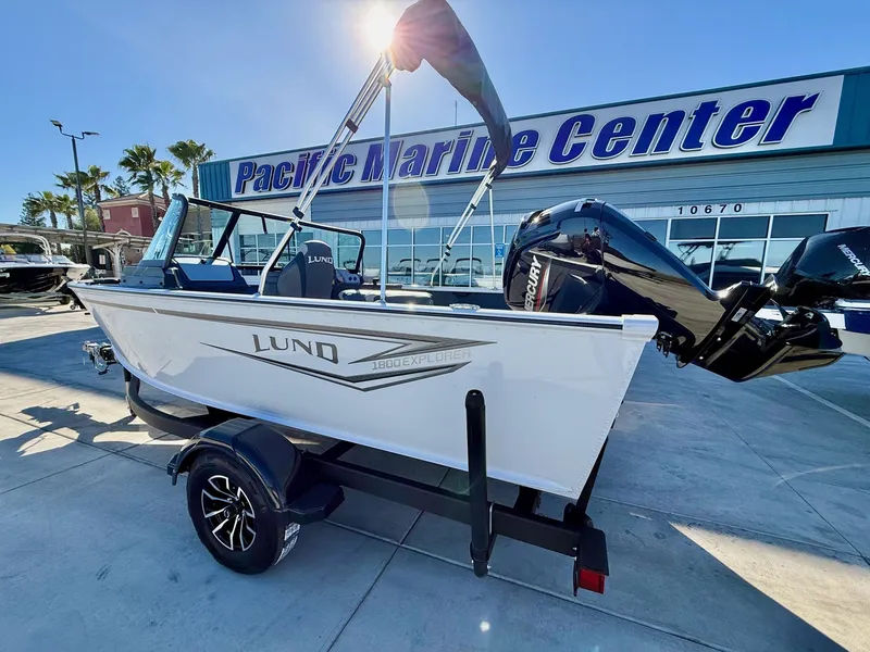 Slide: The Image of Lund Explorer 1800 Sport w/ 115HP Mercury! 2026 - 6