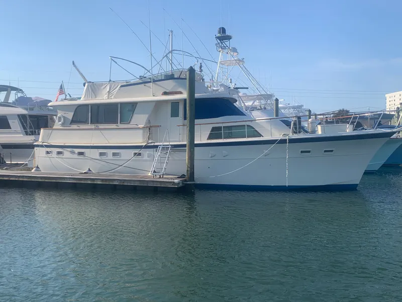 The Image of Hatteras 53 Extended Deckhouse Motor Yacht 1984 - 0