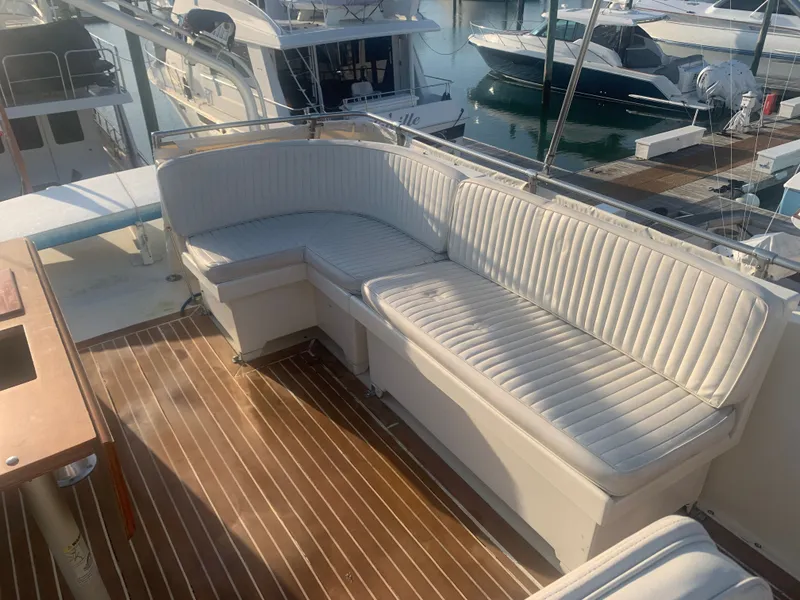 Slide: The Image of Hatteras 53 Extended Deckhouse Motor Yacht 1984 - 136