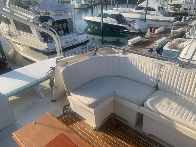 Slide: The Image of Hatteras 53 Extended Deckhouse Motor Yacht 1984 - 139