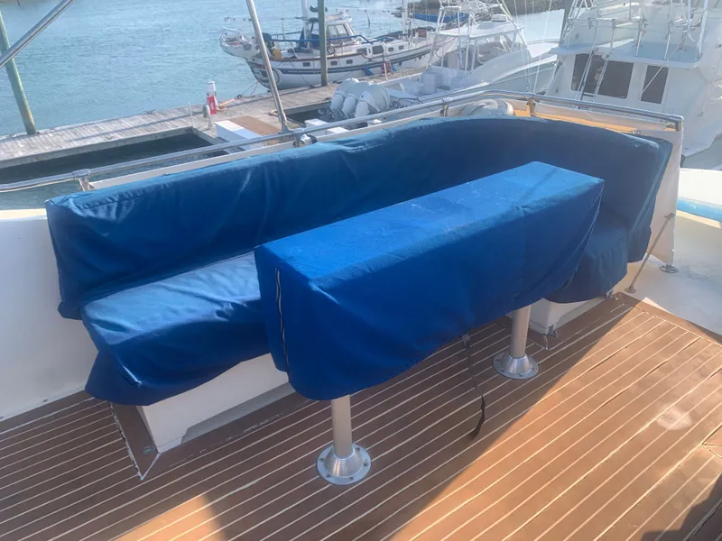 Slide: The Image of Hatteras 53 Extended Deckhouse Motor Yacht 1984 - 154