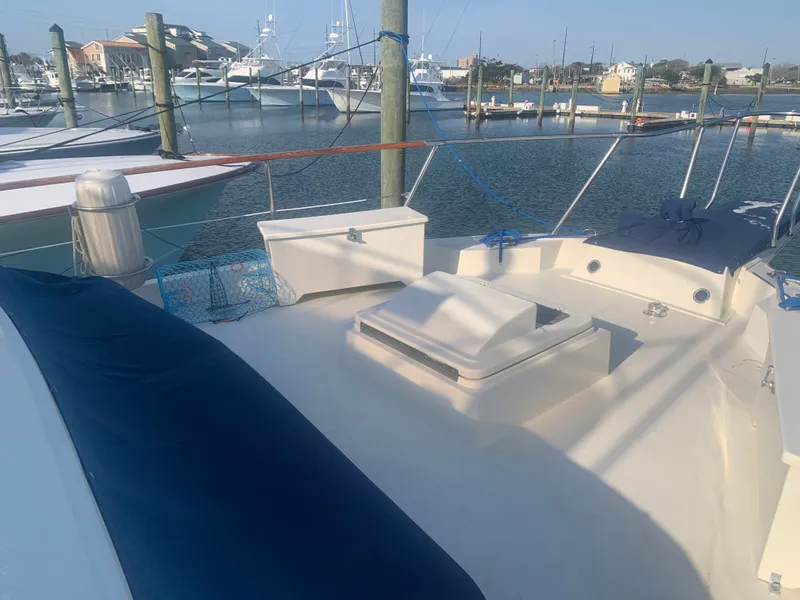 Slide: The Image of Hatteras 53 Extended Deckhouse Motor Yacht 1984 - 164