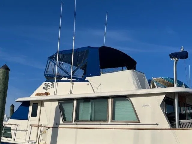 Slide: The Image of Hatteras 53 Extended Deckhouse Motor Yacht 1984 - 188