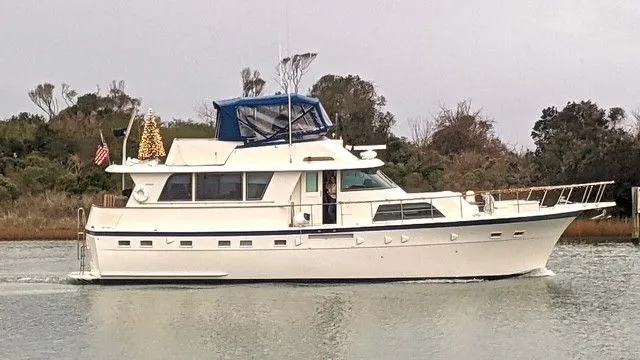 Slide: The Image of Hatteras 53 Extended Deckhouse Motor Yacht 1984 - 191