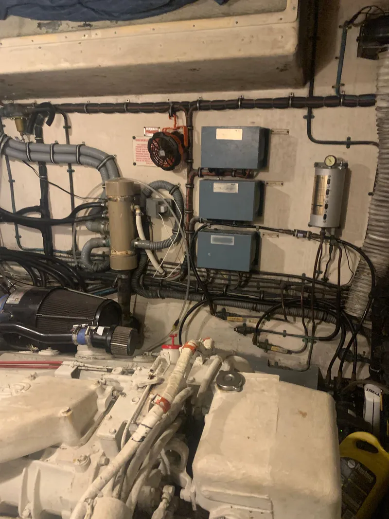 Slide: The Image of Hatteras 53 Extended Deckhouse Motor Yacht 1984 - 99