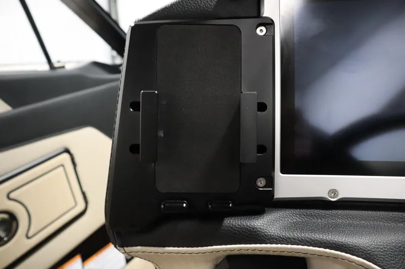 Slide: The Image of 2024 Centurion Ri230 interior with sleek flooring and black tubing detail. - 24