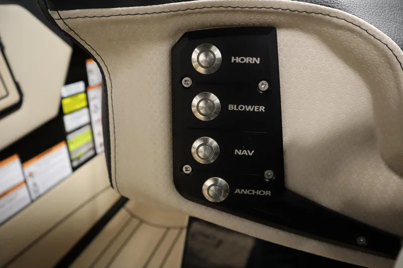 Slide: The Image of 2024 Centurion Ri230 dashboard touchscreen display in a sleek interior setting. - 28