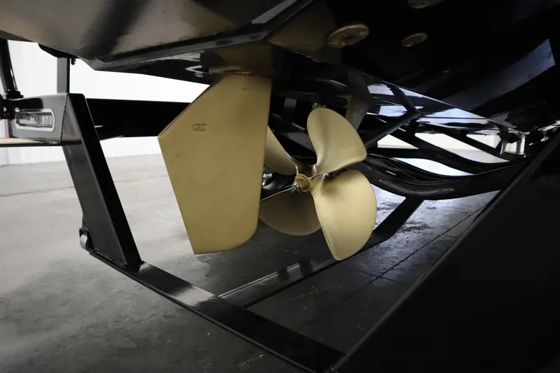 Slide: The Image of 2024 Centurion Ri230 engine compartment with visible components and storage areas. - 73