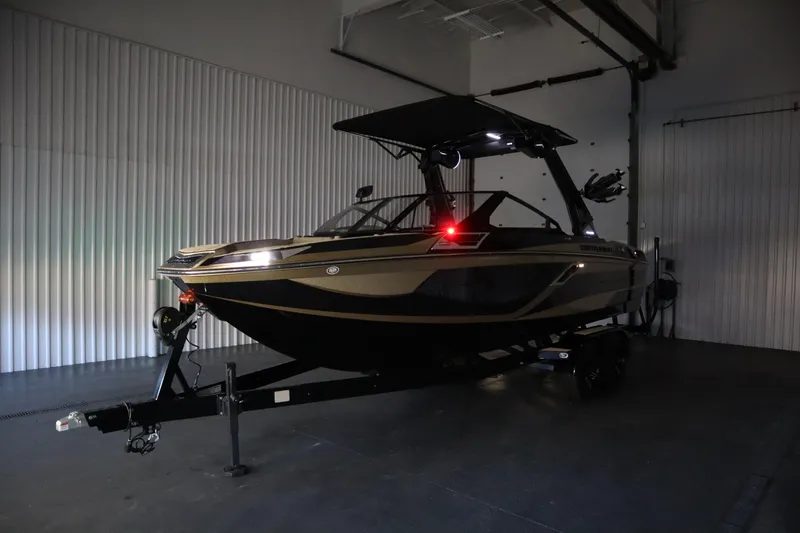 Slide: The Image of 2024 Centurion Ri230 trailer with spare tire mounted underneath. - 84