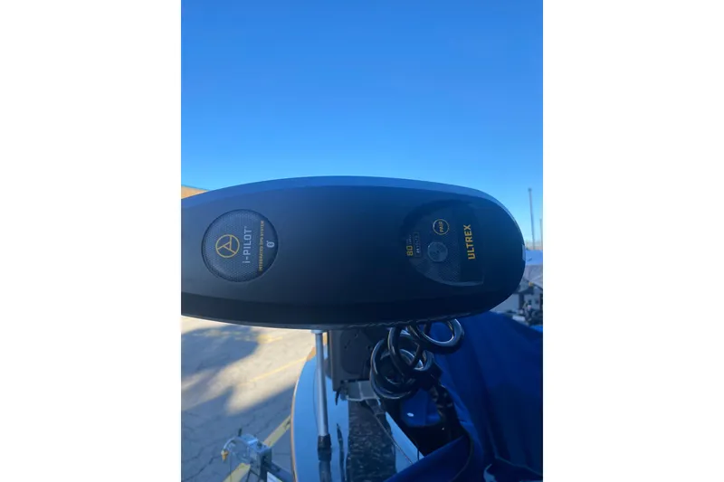 Slide: The Image of Minn Kota Ultrex i-Pilot trolling motor on 2012 Tracker Targa V-18 WT boat. - 19