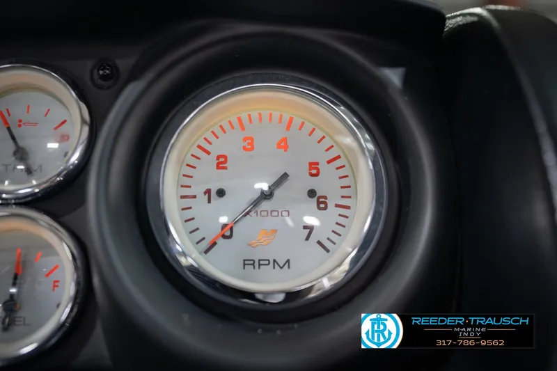 Slide: The Image of Tachometer of 2022 Lund 1875 Impact boat, displaying RPM gauge. - 35