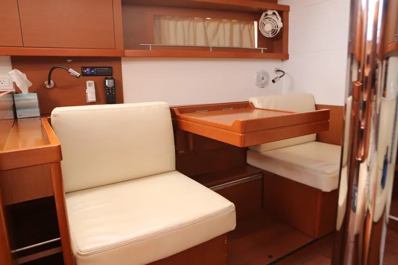 Slide: The Image of Port side seating - 18