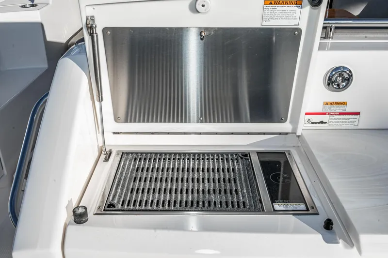 Slide: The Image of Grill area on a 2020 Tiara Yachts C39 Coupe. - 4