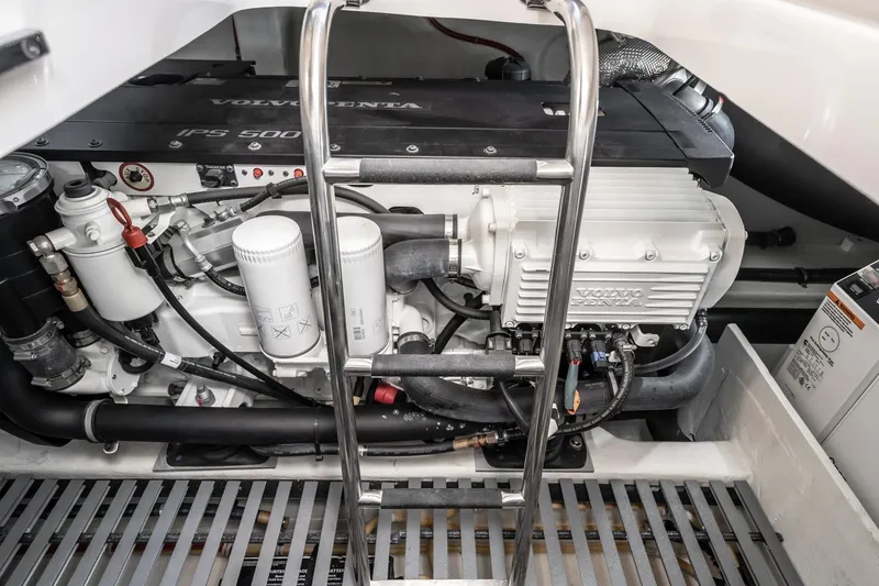 Slide: The Image of Engine room of 2020 Tiara Yachts C39 Coupe with Volvo Penta engine. - 42