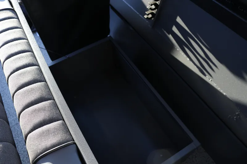 Slide: The Image of Interior storage compartment of 2026 Alumaweld Stryker X202 boat. - 36