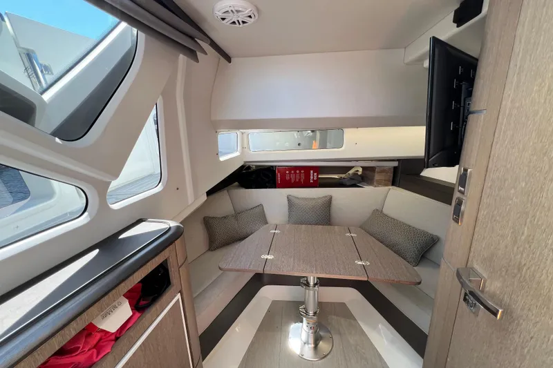 Slide: The Image of JL Audio speaker on 2024 Galeon 325 GTO boat, featuring sleek design and premium sound. - 51