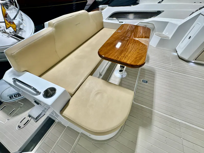 Slide: The Image of Luxurious seating area on a 2016 Cruisers Yachts 48 Cantius. - 46