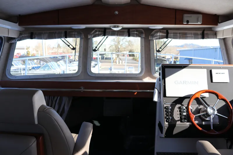 Slide: The Image of Interior of 2026 KingFisher 3425 GFX Offshore boat with Garmin navigation system. - 30