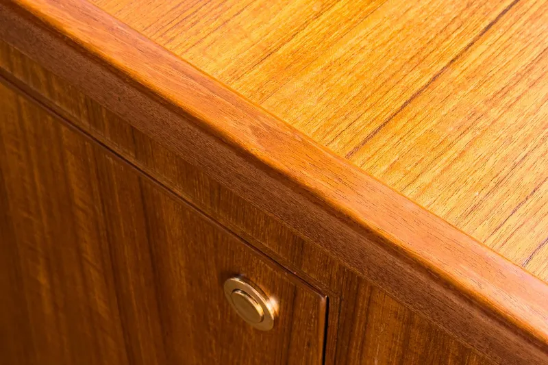 Slide: The Image of Wooden cabinetry detail on 2013 Azimut Magellano 50 yacht interior. - 54