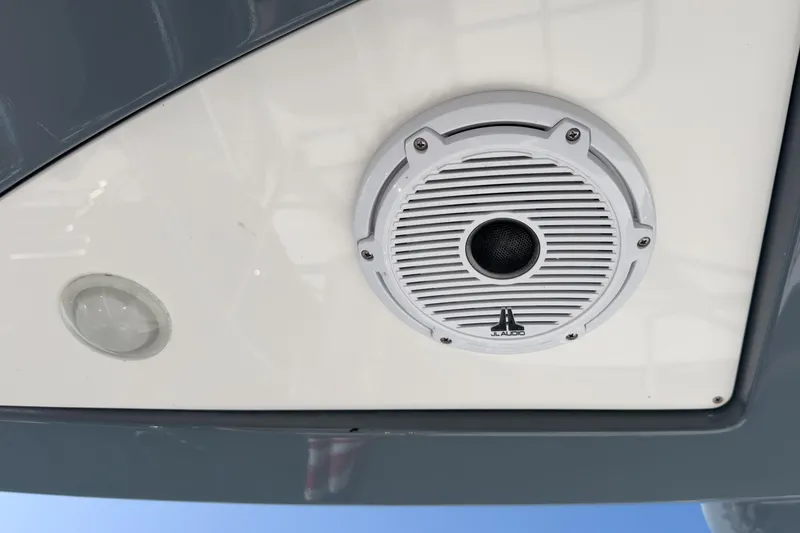 Slide: The Image of JL Audio speaker on 2013 Azimut Magellano 50 yacht ceiling. - 72