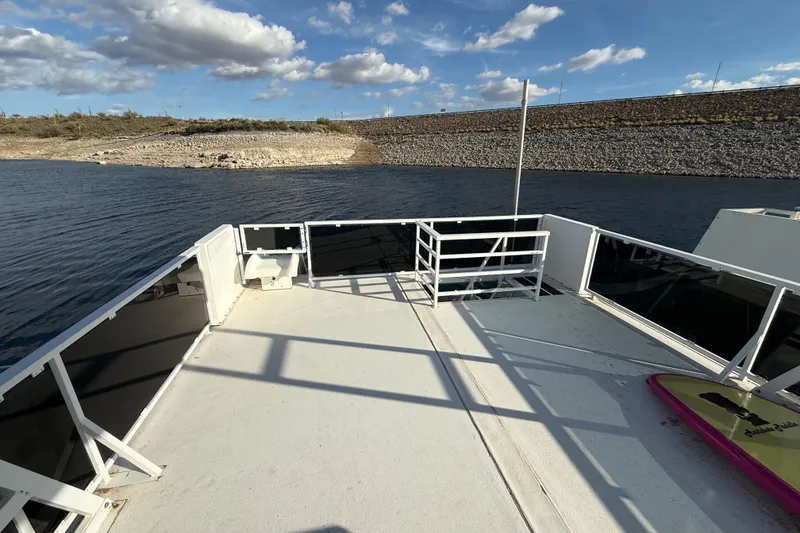 Slide: The Image of Houseboat deck view on water, Fun Country 5014 SunCountry Arizona Edition, 2006 model. - 26