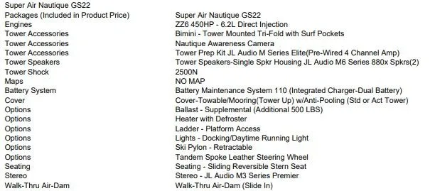 Slide: The Image of Nautique Super Air Nautique GS22 2026 - 13